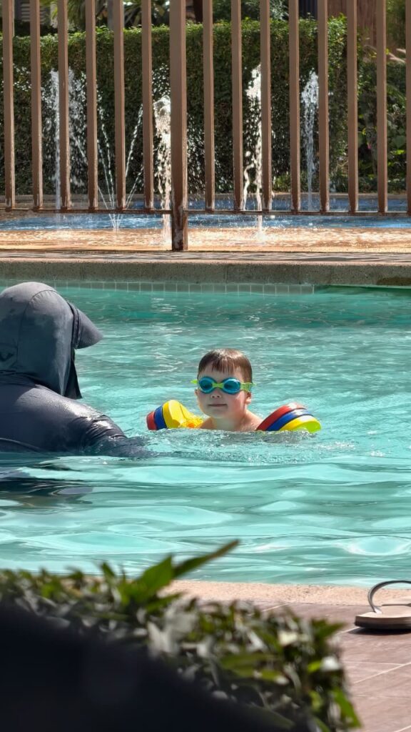 Swimming lessons in Dubai